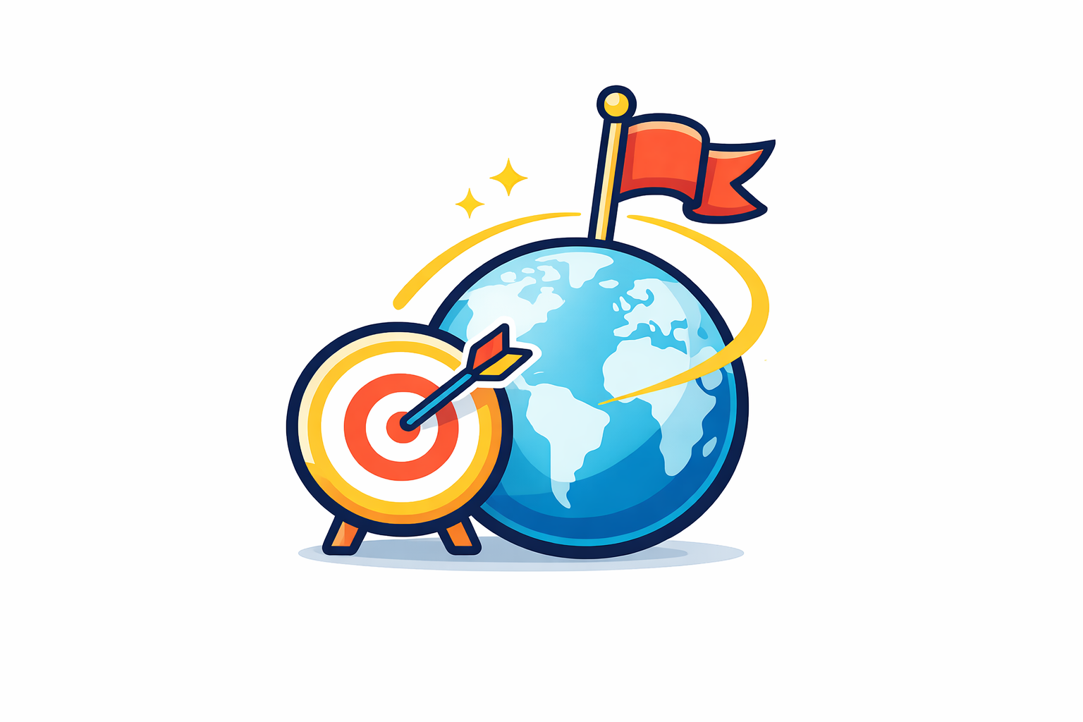 Alvo global com flecha e bandeira.png